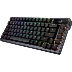 Asus ROG Azoth Wireless Ergonomic Gaming Mechanical Keyboard, Black (90MP031A-BKAA01)