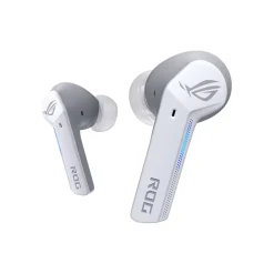 Asus ROG Cetra Wireless Active Noise Canceling Earbuds, Bluetooth, Moonlight White (90YH03X1-B5UA00)