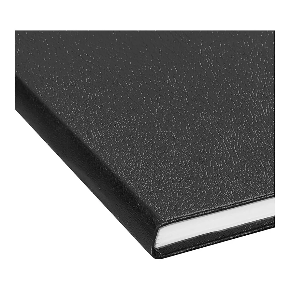 AT-A-GLANCE Fine Pocket Hardcover Diary, 3" x 5", Ruled, Black (70-1111-05-25)