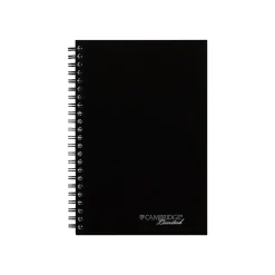 AT-A-GLANCE Professional Notebooks, 5" x 8", College Ruled, 80 Sheets, Black (06096)