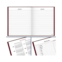 AT-A-GLANCE Standard Hardcover 2025 Daily Diary, 7.5