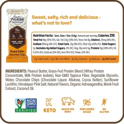 Atlas Gluten Free Chocolate Protein Bar, 1.9 oz., 10 Bars/Box 2/Box (600-02138)
