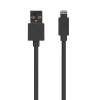 AT&T PVC Charge and Sync Lightning Cable, 10 ft., Black, (PVLC10-BLK)