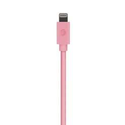 AT&T PVC Charge and Sync Lightning Cable, 10 ft., Pink, (PVLC10-PNK)