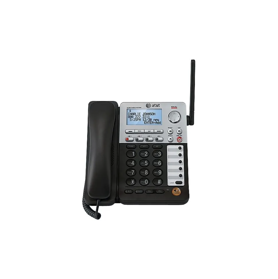 AT&T SynJ 4-Line Corded Phone (SB67148)