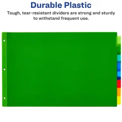 Avery Big Tab Insertable Plastic Dividers for 11