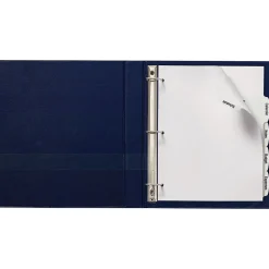 Avery Big Tab Printable Paper Dividers with Large White Labels, 5 Tabs, White, 4 Sets/Pack (14438)