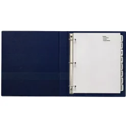 Avery Big Tab Printable Paper Dividers with Large White Labels, 8 Tabs, White, 4 Sets/Pack (14439)