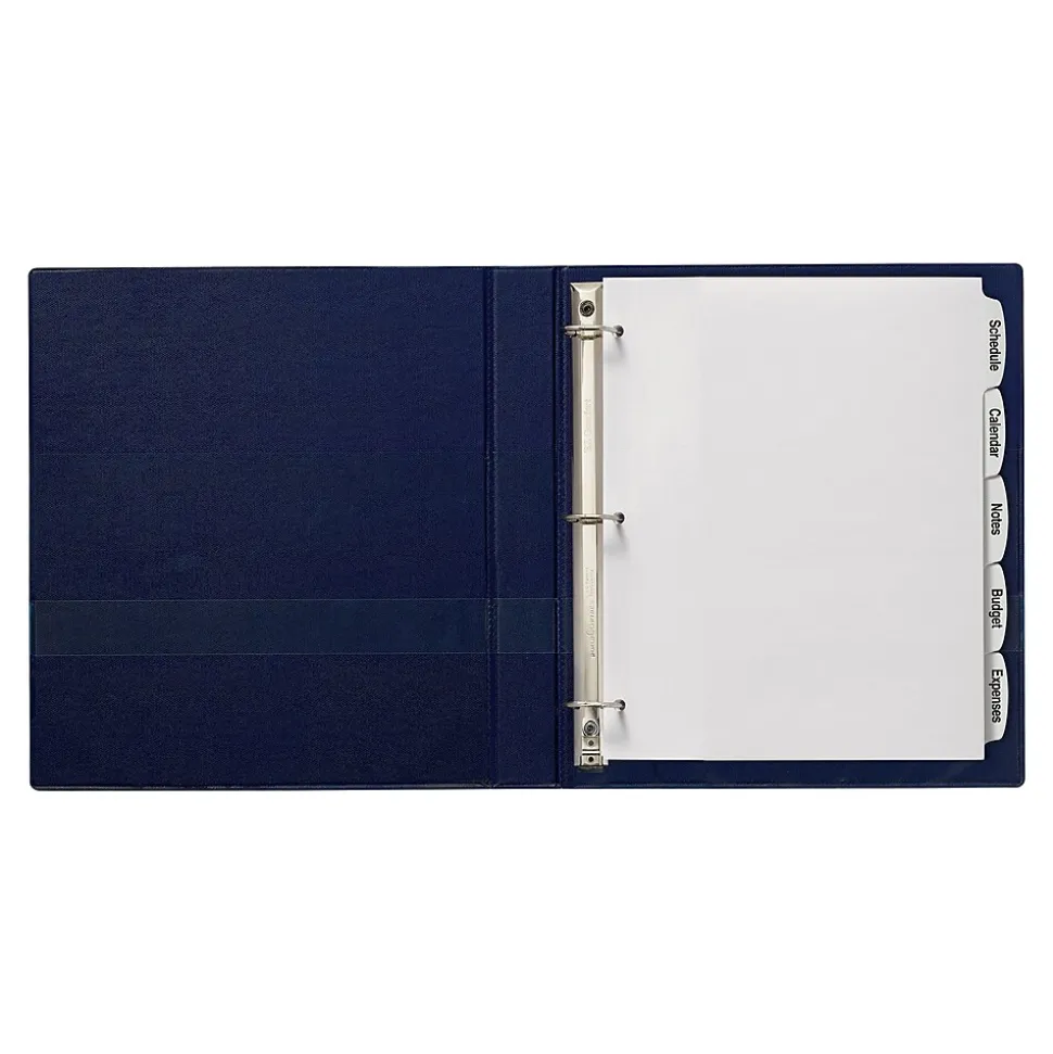 Avery Big Tab Printable Paper Dividers with White Labels, 5 Tabs, 20 Sets/Pack (11434)