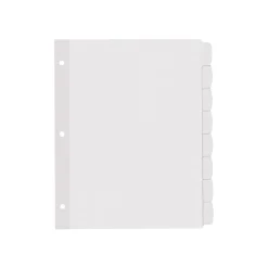 Avery Big Tab Printable Paper Dividers with White Labels, 8 Tabs, 4 Sets/Pack (14433)