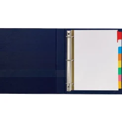 Avery Big Tab Write & Erase Paper Divider, 8 Tabs, Multicolor, 1 Set (23079)