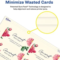 Avery Clean Edge Business Cards, 3.5