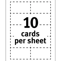 Avery Clean Edge Business Cards, 2