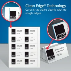 Avery Clean Edge Business Cards, 2