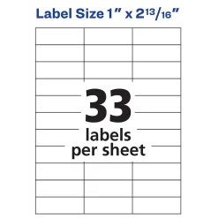 Avery Copier Address Labels, 1