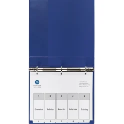 Avery Customizable Table of Contents Dividers, Ready Index Printable Section Titles, Preprinted 1-5 White Tabs, 3 Sets (11075)