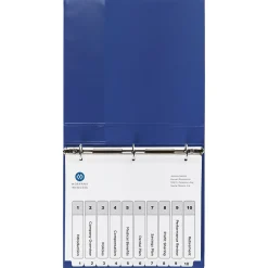 Avery Customizable Table of Contents Divider, 10-Tab, White, 3/Pack (11077)