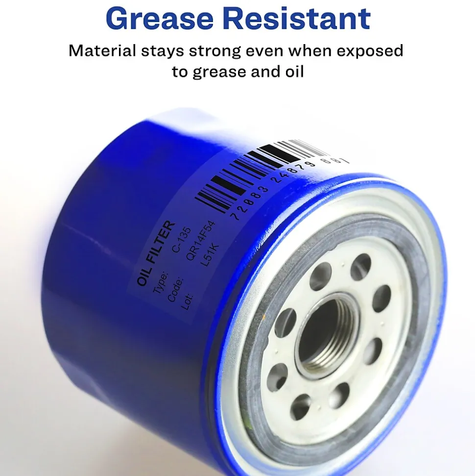 Avery Direct Thermal Roll Multipurpose Labels, 1-1/8" x 3-1/2", Clear, 120 Labels/Box (4151)