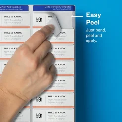Avery Easy Peel Inkjet Address Labels, 1