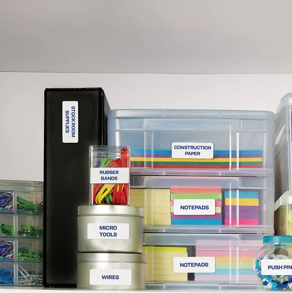 Avery Easy Peel Inkjet Address Labels, 1" x 2-5/8", White, 750 Labels/Pack (8160)