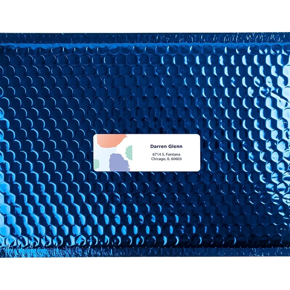 Avery Easy Peel Inkjet Address Labels, 1-1/3" x 4", White, 350 Labels/Pack (8162)