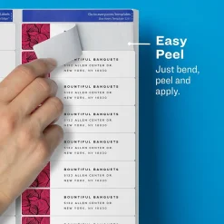Avery Easy Peel Inkjet Address Labels, 1