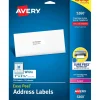 Avery Easy Peel Laser Address Labels, 1" x 2-5/8", White, 750 Labels/Pack (5260)