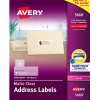 Avery Easy Peel Laser Address Labels, 1" x 2-5/8", Clear, 1,500 Labels/Box (5660)