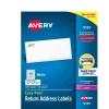 Avery Easy Peel Laser Return Address Labels, 2/3" x 1-3/4", Glossy White, 6,000 Labels/Pack (5155)