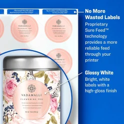 Avery Easy Peel Laser Shipping Labels, 2" x 4", Glossy White, 100 Labels/Pack (6527)