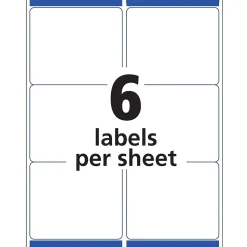 Avery Easy Peel Laser Shipping Labels, 3-1/3
