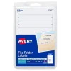 Avery Easy Peel Laser/Inkjet File Folder Labels, 2/3" x 3-7/16", White, 252 Labels/Pack (5230)