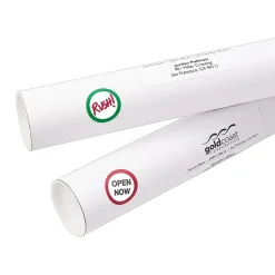 Avery Easy Peel Laser/Inkjet Color-Coding Labels, 4" x 6" Sheets, 1-1/4" Dia, Assorted Colors, 400 Labels/Pack (5407)