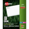 Avery EcoFriendly Laser/Inkjet Return Address Labels, 1/2" x 1-3/4", White, 8,000 Labels/Pack (48467)