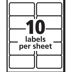 Avery EcoFriendly Laser/Inkjet Shipping Labels, 2
