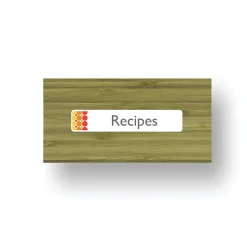 Avery EcoFriendly Laser/Inkjet File Folder Labels, 2/3