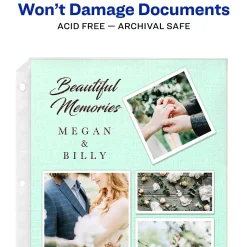 Avery Economy Lightweight Sheet Protectors, 8.5