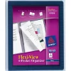 Avery Flexi-View 6-Pocket Presentation Folder, Navy Blue (47696)