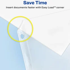 Avery Heavyweight Sheet Protectors, 8-1/2" x 11", Diamond Clear, Acid-Free, 200/Box (74400)