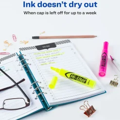 Avery Hi-Liter Desk Style Highlighters, Chisel Tip, Assorted, 24/Pack (98189)