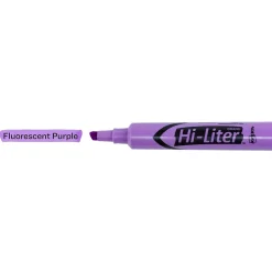 Avery Hi-Liter Tank Highlighter, Chisel Tip, Purple, Dozen (24060)