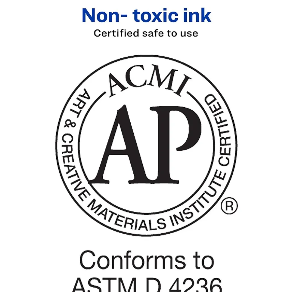 Avery Hi-Liter Tank Highlighters, Chisel, Pink, Dozen (24010)