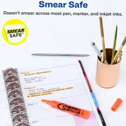 Avery Hi-Liter Tank Highlighters, Chisel, Orange, Dozen (24050)