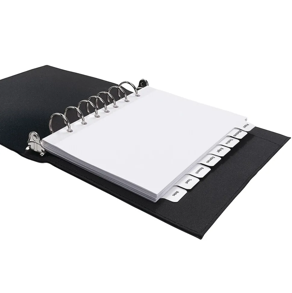 Avery Index Maker Mini Paper Dividers with Print & Apply Label Sheets, 8 Tabs, White (11427)