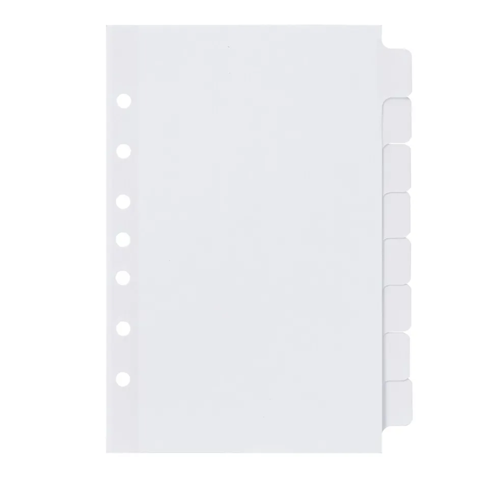 Avery Index Maker Mini Paper Dividers with Print & Apply Label Sheets, 8 Tabs, White (11427)