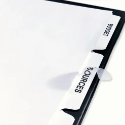 Avery Index Maker Print & Apply Label Paper Dividers for Copiers, 8 Tabs, White, 5 Sets/Pack (11422)