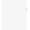 Avery Individual Numeric Paper Dividers, #8, White, 25 Sets/Pack (11918)