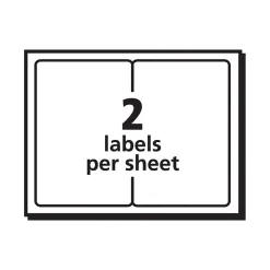 Avery Internet Laser/Inkjet Shipping Labels, 8.5