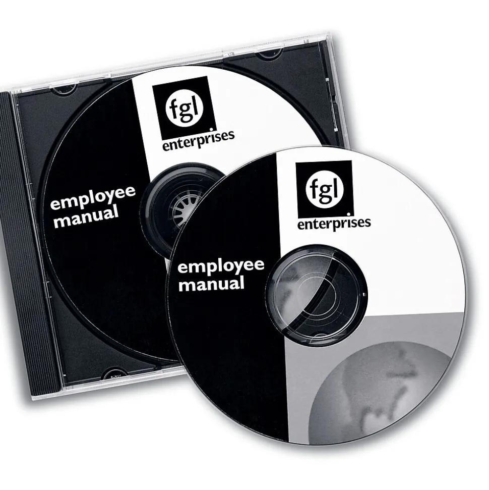 Avery Laser Media Labels, White Matte, 40 Disc and 80 Spine Labels/Pack (5692)