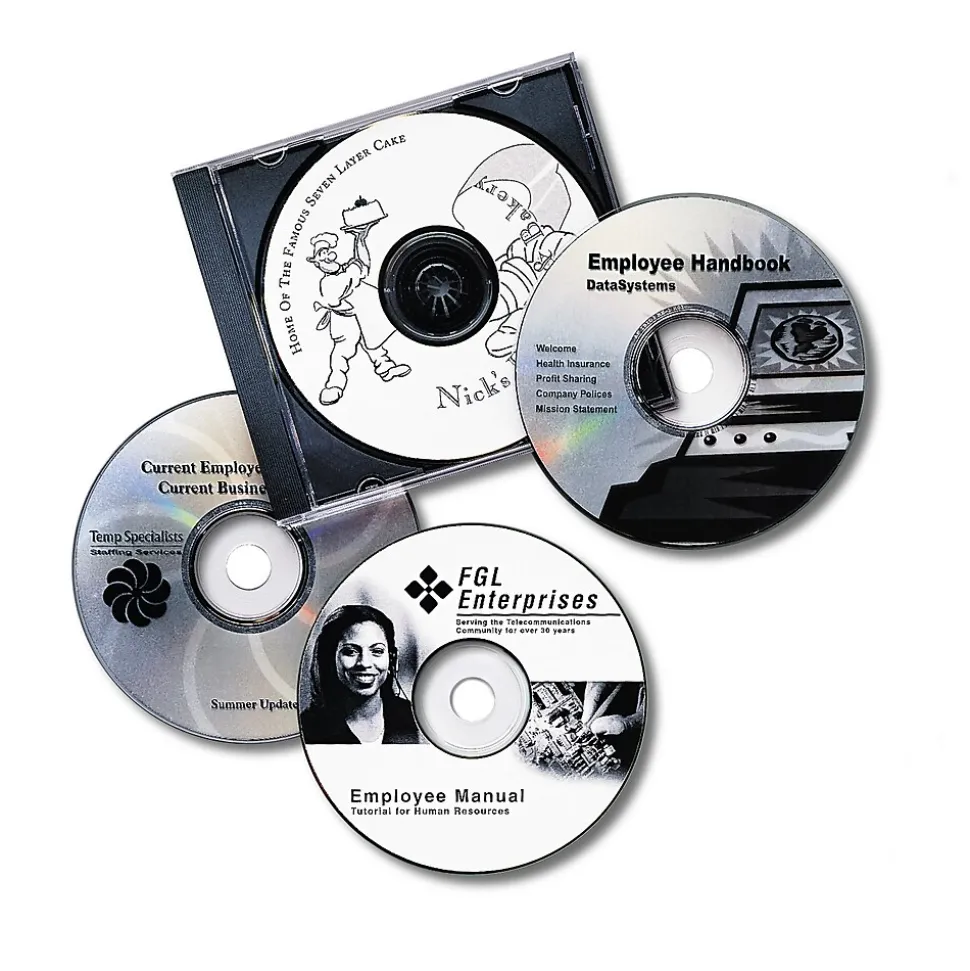 Avery Laser Media Labels, White Matte, 40 Disc and 80 Spine Labels/Pack (5692)